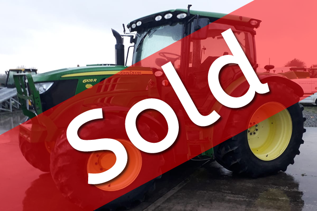 Tractors: SOLD 2015 JD 6105R (Omagh)