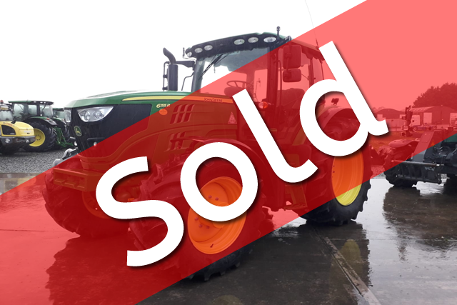 Tractors: SOLD 2018 JD 6155R (Omagh)