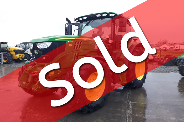 Tractors: SOLD 2019 JD 6155R (Omagh)